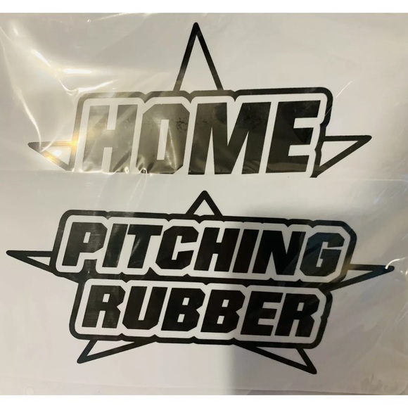 New Kids Sports Baseball Base Set- 5 pieces 1st 2nd 3rd Home Plate Pitcher Rub - Picture 8 of 9